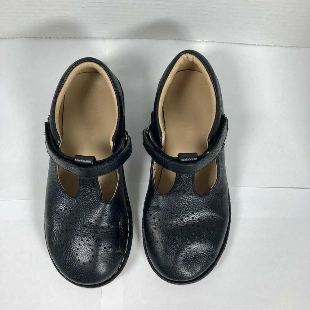 Mini Boden Toddler Kids Size 13 T-Bar Flats Maryjane’s Black School